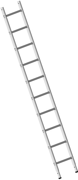 Layher Aluminum scaffolding ladder Art nr: 1004-xxx