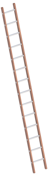 Layher Combination single ladder Art nr: 1029-xxx