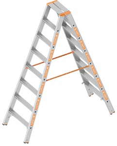 Layher TOPIC Double step ladder Art nr: 1043-xxx