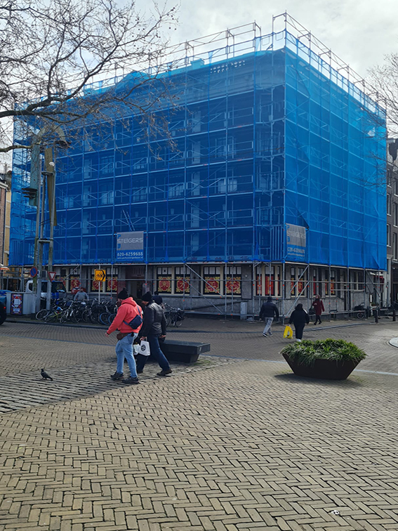 PSB renovatie Antoniebreestraat in Amsterdam