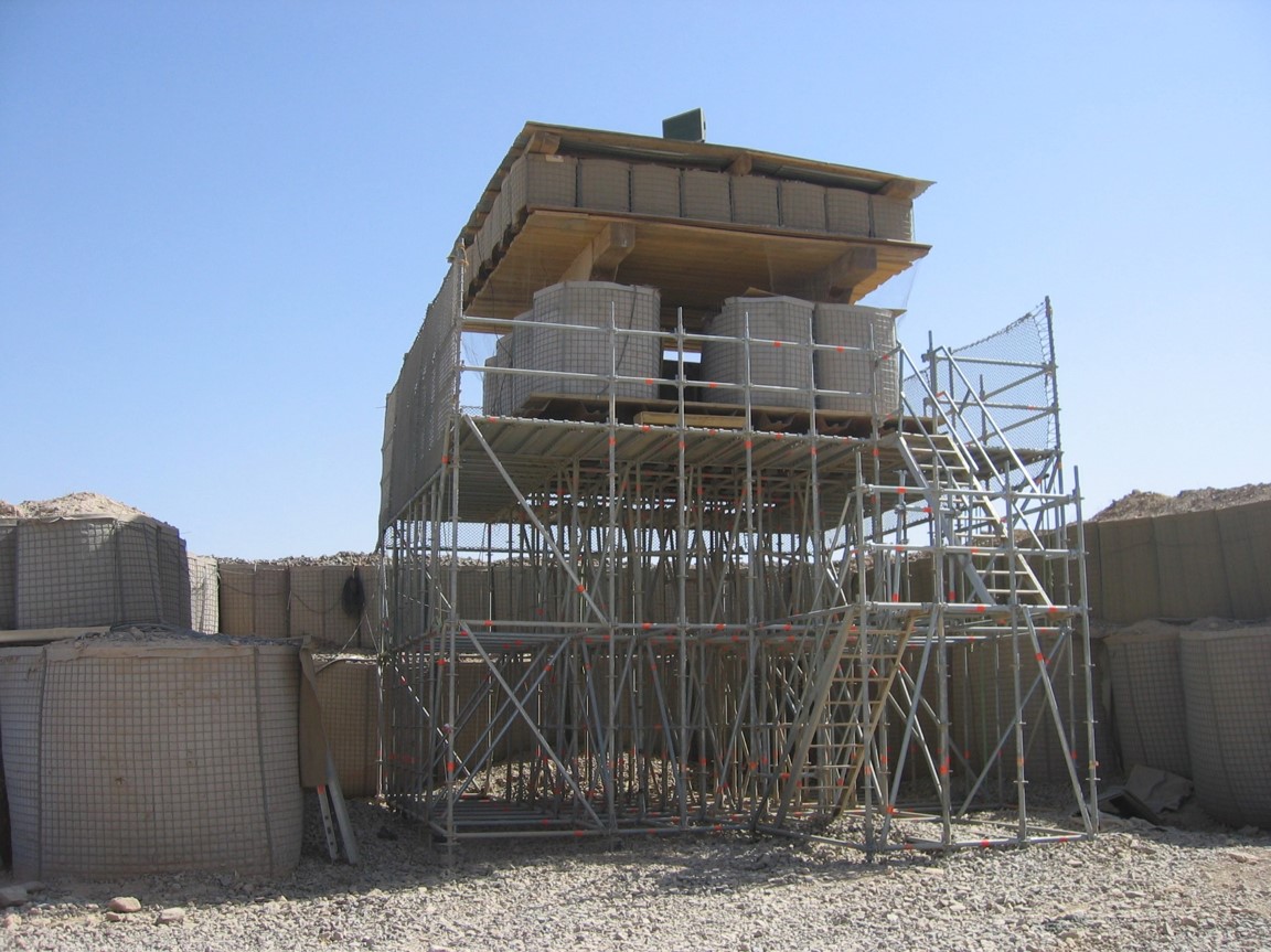 Wachtpost hoog, Afghanistan ‘Kamp Holland’ 
