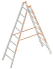 Dubbele Ladder 2,40m 2X8 Sporten Aluminium TOPIC 1039  - 2ec8c4db-d4ba-4acb-b5da-a42ac1aa2517