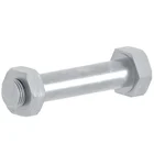 Bout met moer M12x60 mm speciaal staal - 36465440-1361-4cca-ae7b-0fb7ae935fcd