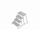Machineopstap 4 Treden 95x94x80cm - 36bf711c-0d32-4a1a-bf8f-776f7c7d2dc8