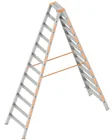 Dubbele Trap 3,00m 2x12 treden Aluminium TOPIC 1043 - 568b8bf2-435c-4feb-b4bb-e7d0db749a5b