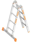 Klapladder 2,45m 2X4 Sporten Aluminium TOPIC 1056 - 7751c054-6fef-4d7a-8f58-3323a4021312