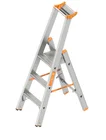 Bordestrap 1,45m 3 Treden Aluminium  - fbfa8191-f509-498e-96a6-c2f9bb24e606
