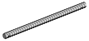Draadstang 0.38 m t.b.v. isolatiemuuranker