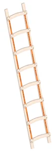 Houten dakladder