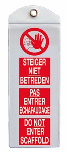 Steigerlabel etui