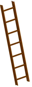 Echelle De Toit Perm. Alu Ral 8011