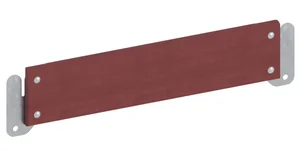 Kantplank t.b.v. U-oplegging
