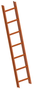 Echelle De Toit Perm. Alu Ral 8004