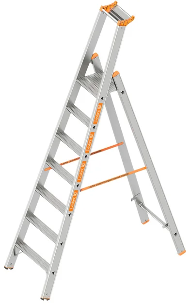 Bordestrap 2,45m 7 Treden Aluminium  - 3152c2b7-816d-41c7-8799-37cba1cfe286