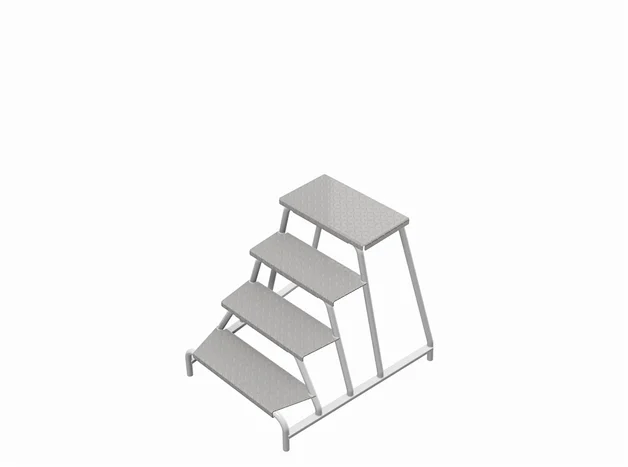Machineopstap 4 Treden 95x94x80cm - 36bf711c-0d32-4a1a-bf8f-776f7c7d2dc8