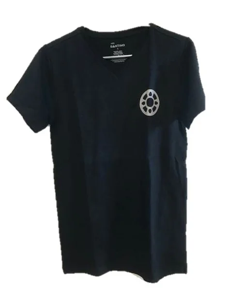 Layher T-shirt v hals zwart maat M - 3c0c5f65-66f8-4eac-be5a-4d664e06bf19