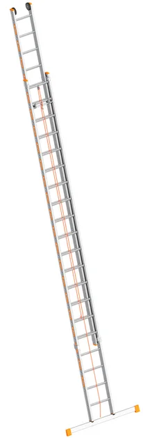 Schuifladder 10,25m 2X20 Sporten Aluminium TOPIC 1037 - 6f0777d8-91e9-45da-ab5f-813cf657e1af