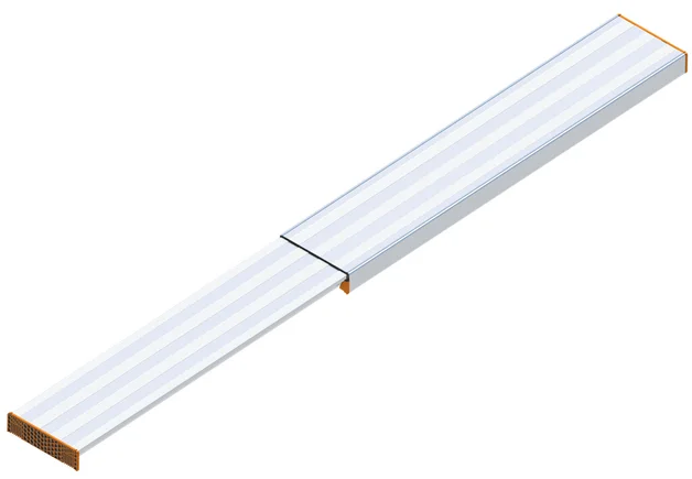 Uitschuifbare Loopbrug 2,90x0,30m - 704b42a2-b585-4fa7-a398-cc3fc4a090a1