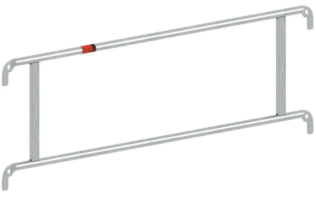 Dubbele leuning staal 1.09 m - 9edd4643-f098-4cc1-a334-da40c4295aa4