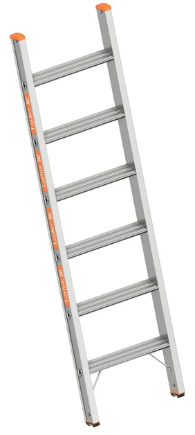Enkele Trap 1,65m 6 Treden Aluminium TOPIC 1042 - fbf18f92-0a89-4559-aa63-e1fe46b903b1
