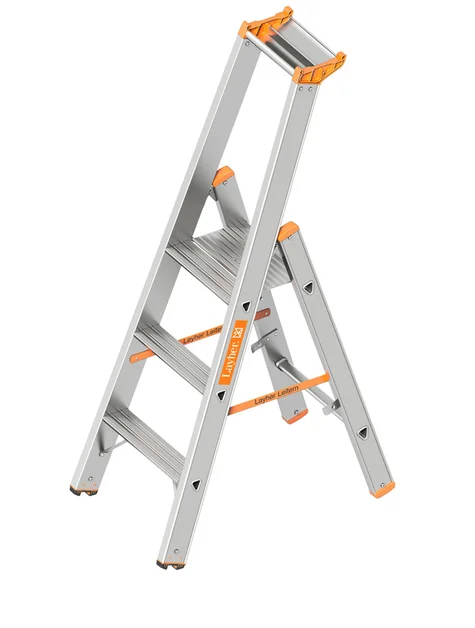 Bordestrap 1,45m 3 Treden Aluminium  - fbfa8191-f509-498e-96a6-c2f9bb24e606