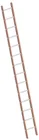 Enkele Bouwladder 4,05m Hout met 14 Aluminium Sporten - 00fefaad-544e-45d4-9cc0-ecb0124473b6