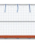 Beschermingsnet 10.00x2.00m - 1253444b-1cb9-4d86-95ed-1568768fb506