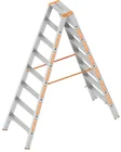 Dubbele Trap 2,00m 2x8 treden Aluminium TOPIC 1043 - 26f2e331-bc5a-4618-921b-179c1310b994