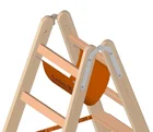 Dubbele Trap 2,40m 2x9 Treden Hout - 2b436335-2a7e-479d-ba76-6b6227af57b8