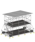 Handleuning voor podium 2.07 m - 30c3f3c1-1fa9-4b76-9d41-68d0594ece1b