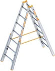 Dubbele Ladder Telescoop 2,10m 2X7 Sporten Aluminium TOPIC 1061 - 36030e11-6605-4b1b-bfc2-9f32ddcef6a4