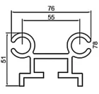 Zeilregel 6.00m - 51720760-a2dd-41bc-8567-bdf4fb159c4e