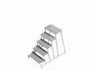 Machineopstap 5 Treden 115x114x99cm - 6197b7ed-4bd5-4622-84a2-4345be21ab6e
