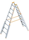 Dubbele Ladder Telescoop 2,40m 2X8 Sporten Aluminium TOPIC 1061 - 73cc44fc-cbc0-4a96-9bbf-a3dbce45db58