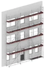 AGS Échafaudage de facade 75 m2 - 75682601-d54a-4314-bbe5-1e4611d8a79d