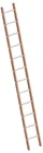 Enkele Bouwladder 3,50m Hout met 12 Aluminium Sporten - 81dbfd0a-5de6-4fc5-82c3-d13dde669922