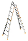 Dubbele Telescoopladder 5,25m 4X5 Sporten Aluminium TOPIC 1058 - 897eeb4e-f219-49cb-9513-85128ac7825c