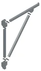 Muurconsole (zwaar) 2.33 m Compleet - 943e0fee-79fd-41d1-b54d-a59e15ee336d