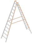 Dubbele Ladder 3,50m 2X12 Sporten Aluminium TOPIC 1039  - 9ee3b9fe-7e3c-494b-8f86-fafcae9084e6