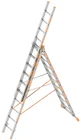 Reformladder 6,45m 3X10 Sporten Aluminium TOPIC 1040 - b5e168de-55ed-4198-9992-4d8e11f4118b