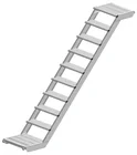 Volée d'escalier Comfort aluminium "U" R50 3.07 x 2.00 x 0.64 m - c10b9f4d-4acb-40f8-adde-deaf5ff1a7b5