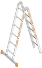Klapladder 3,60m 2X6 Sporten Aluminium TOPIC 1056 - d3319707-91ed-48ca-9d94-86801f43df32
