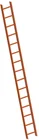 Dakladder 4,20m 15 Sporten Aluminium RAL 8004  - d9be3302-7573-421b-8b7f-9bdecaa1b69a