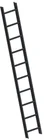 Dakladder 2,80m 10 Sporten Aluminium RAL 7016 - e71c334a-87ba-408b-b51a-e9a8e93ea2b5