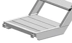 Volée d'escalier Comfort aluminium "U" R50 3.07 x 2.00 x 0.64 m - f1da9181-fd53-4891-9787-f303dba49c9f