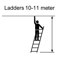 Ladders 10-11 meter