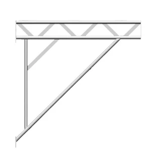 RS ALU CONSOLE UNI. 1.61 m SANS FIXATION