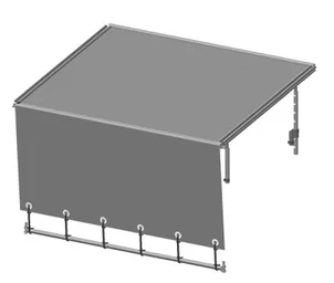 Bache avec boucle en caoutchouc