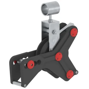 Poulie avec frein d'arrêt