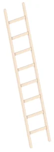 Enkele Houten Ladder 8 Sporten – 2,45 Meter